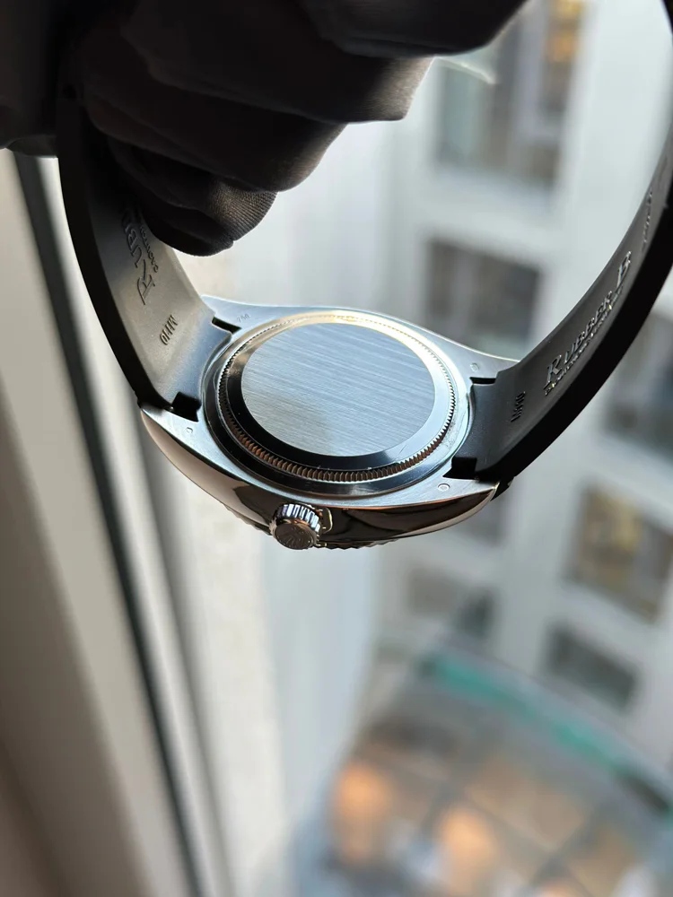 Rolex Sky-Dweller + alligator strap